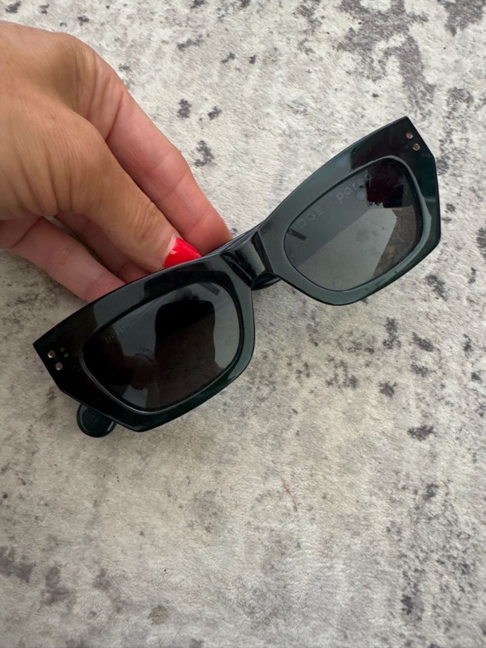 Petite Amour Sunglasses Green Frame - LIKE NEW - Womens Sunglass